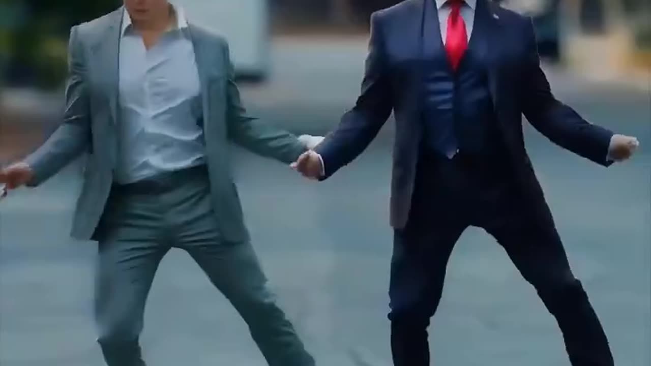 Donald & Elon sulle note di Michael Jackson