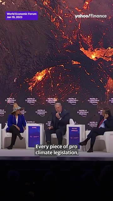 Al Gore on the urgency for climate legislation reform at the 2023 World Economic Forum
