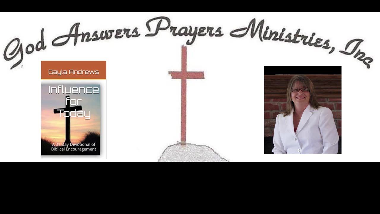 Influence for Today - 31 Day Devotional of Biblical Encouragement Day 1