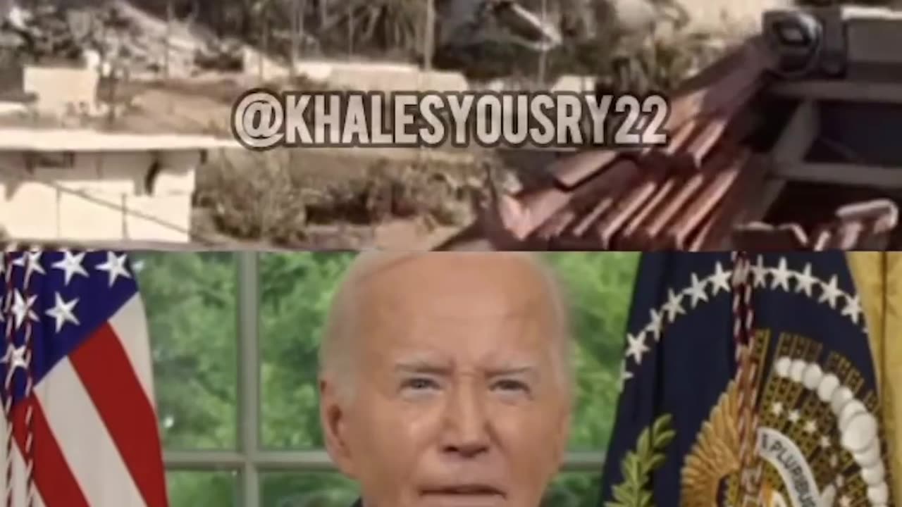 Joe, showing off his hypocrisy