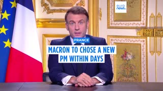 France's Macron to appoint new prime minister 'in coming days' as he vows to finish term