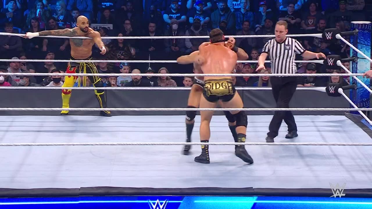 Ricochet & Cesaro vs. Sheamus & Ridge Holland- SmackDown, Feb. 4, 2022