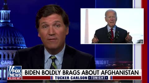 Tucker Carlson on Biden's speech: "Feel safer? Of course you don't. Nobody does."!!