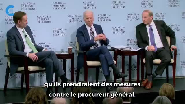 Ecoutez les révélations que Biden fait en 2018 sur l'Ukraine