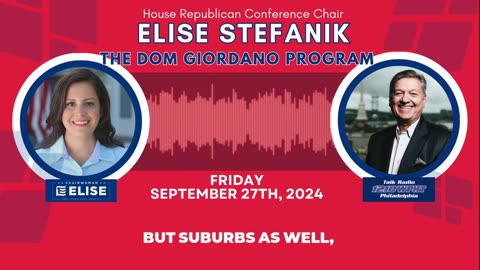 Elise Joins The Dom Giordano Program 09.27.2024