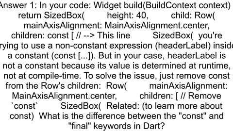 Flutter String error declared headerLabel but not found