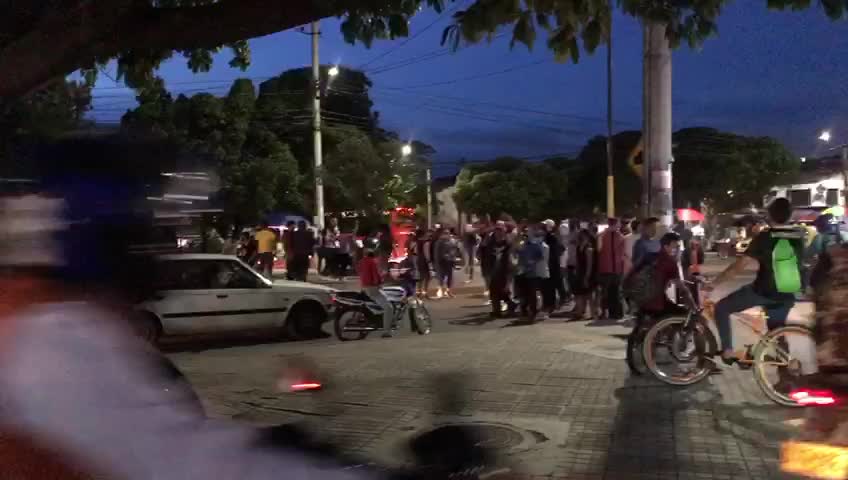 Protestas en Girón