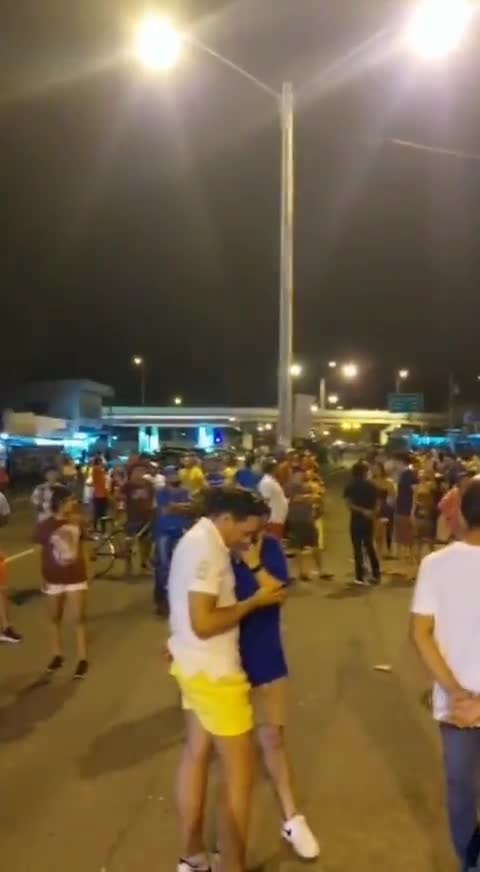 Panama: Protesters dance during blockade and strike (July 18, 2022)