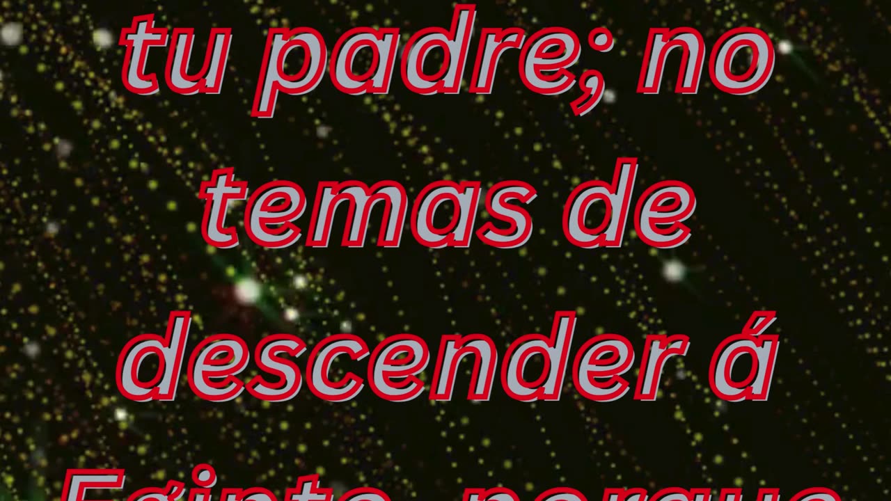 "Dios promete hacer de Israel una gran nación en Egipto"Génesis 46:3#shorts #youtubeshorts #ytshorts