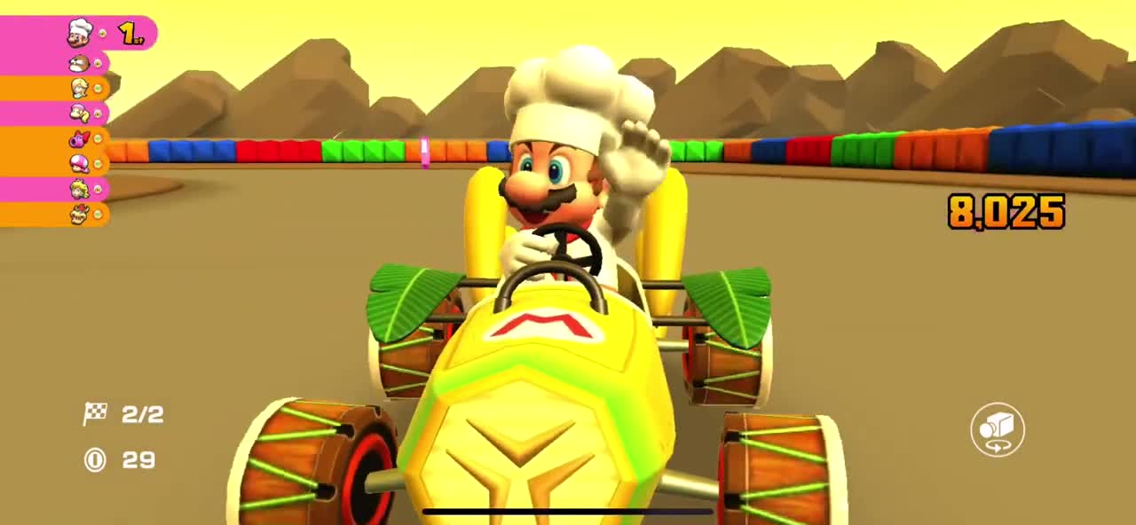 Mario Kart Tour - Banana Master Kart Gameplay (Peach vs. Daisy Tour Tier Shop Reward)