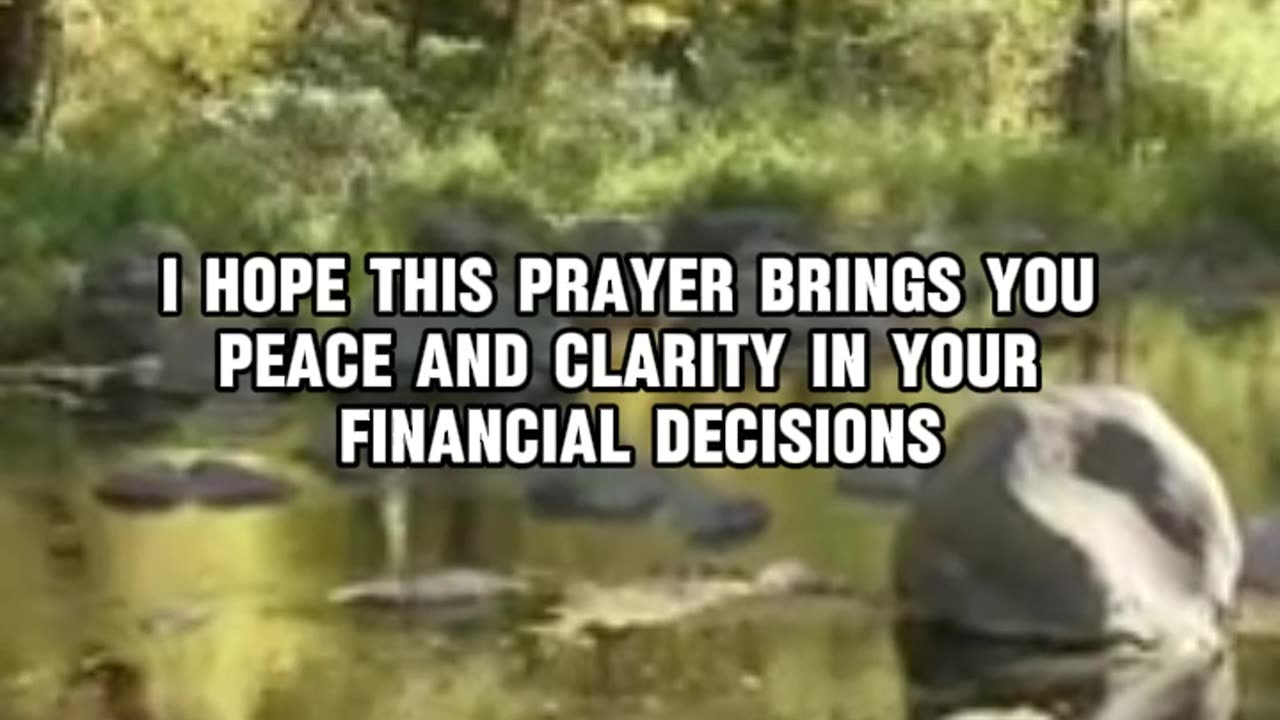 A Prayer for Investment Wisdom