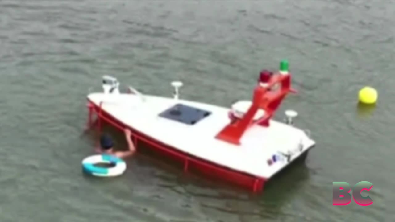 China develops first AI robot lifeguard to stand 24-hour watch over river