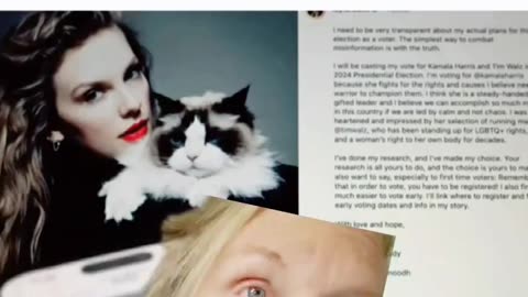 Shipwreck: Taylor Swifts endorsement of Kamala Harris looks to have flopped