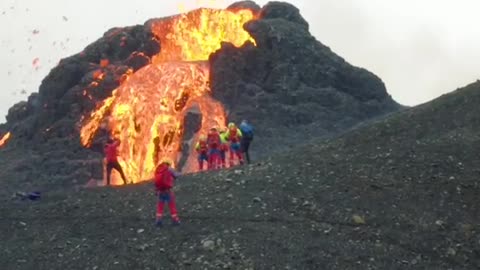 Iceland volcano