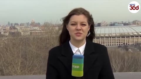 Dog Steals Mic From Reporter