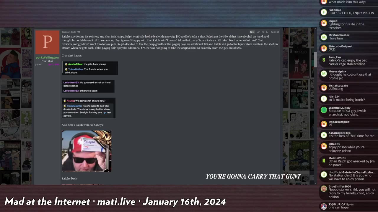 the Elaine lore - Mad at the Internet
