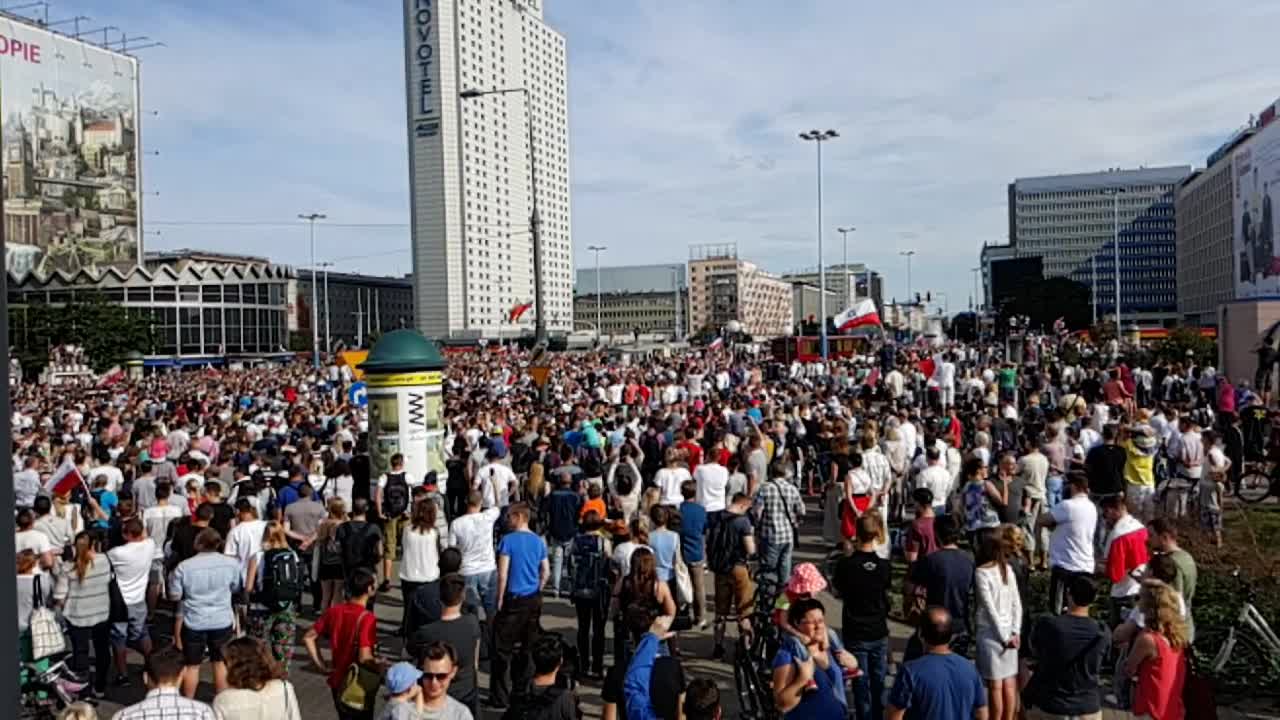 Celebration of the anniversary of the Warsaw Uprising