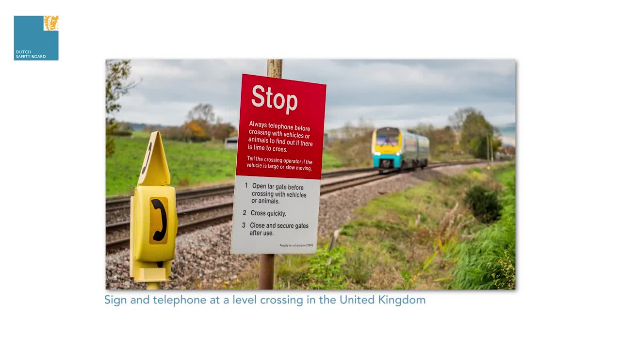 Collision between a passenger train and a man lift