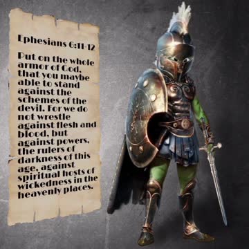 Putting on the WHOLE HOLY ARMOR OF GOD