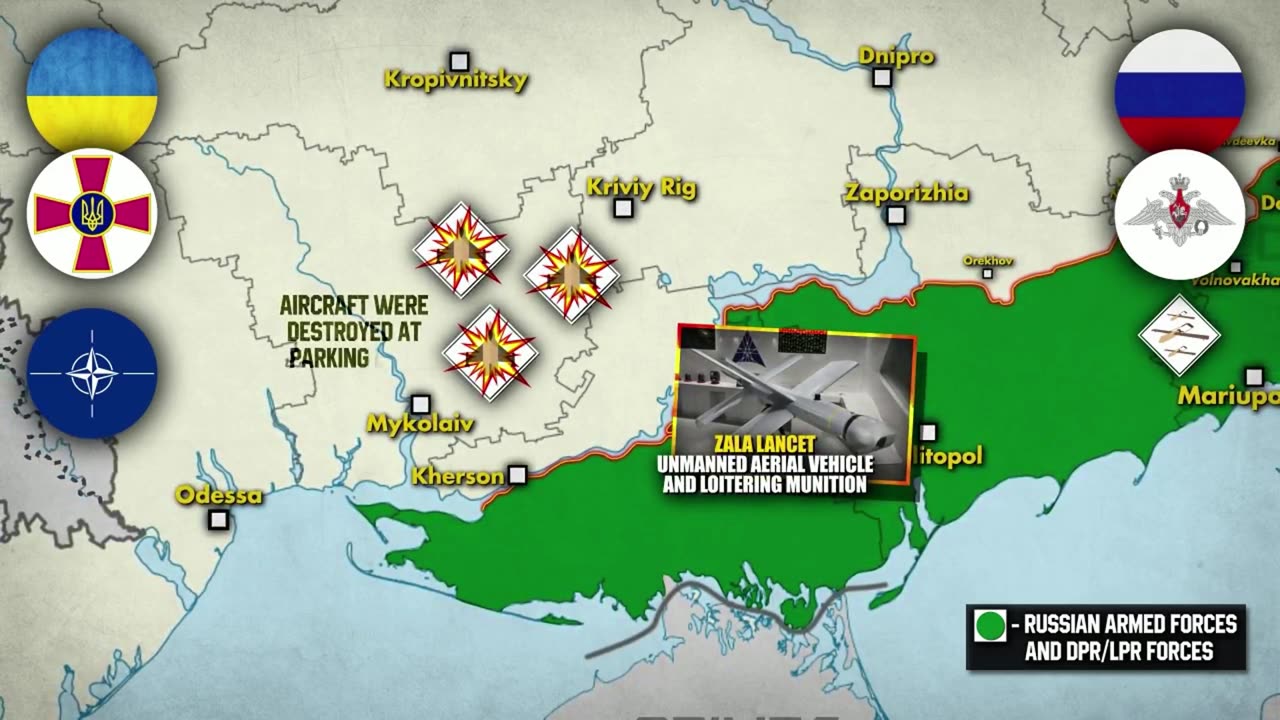 RUSSIA AND UKRAINE FIGHTING FOR AIR