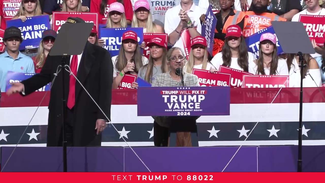 President Trump in Macon, GA