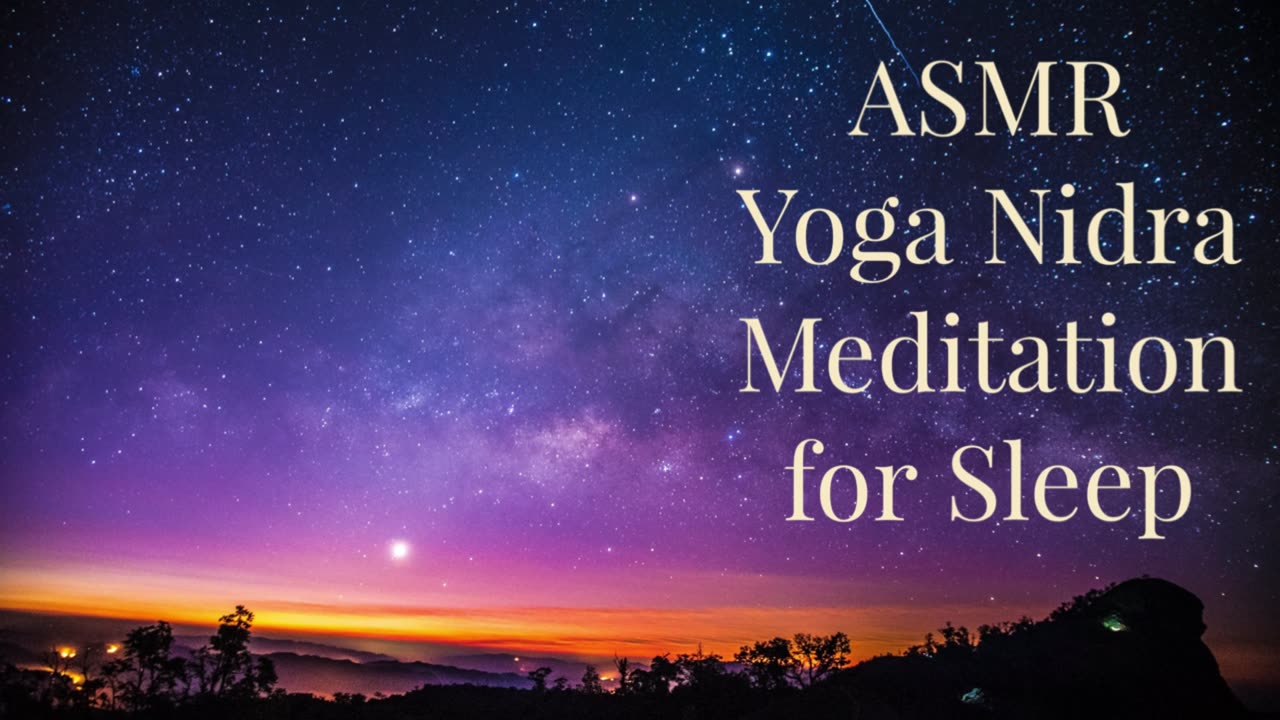 5min ASMR Guided Meditation for Sleep-Yoga Nidra Meditation to Fall asleep Faster and Sleep Deeper