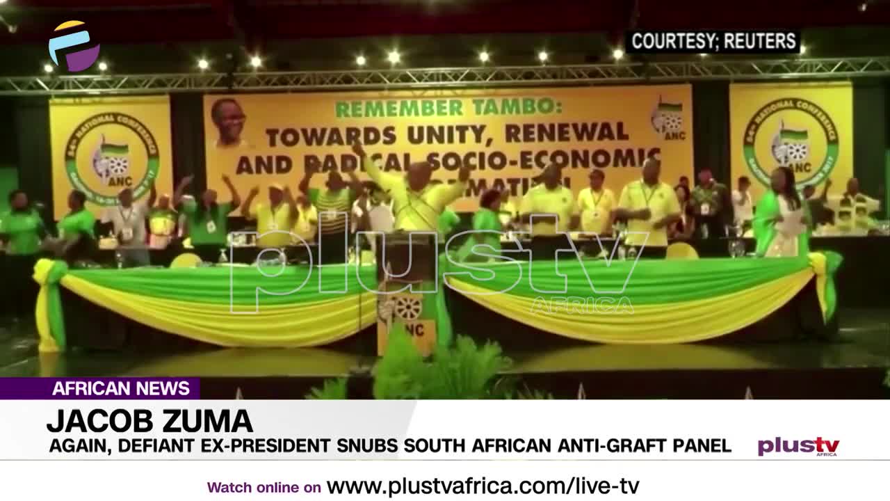Ex-President Jacob Zuma on spotlight