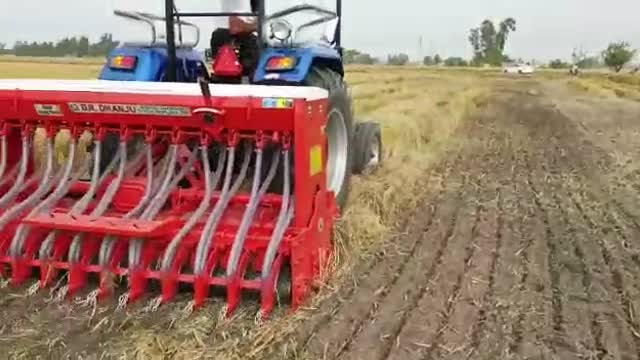 #how to cultivate with rotowator with removing waste crop
