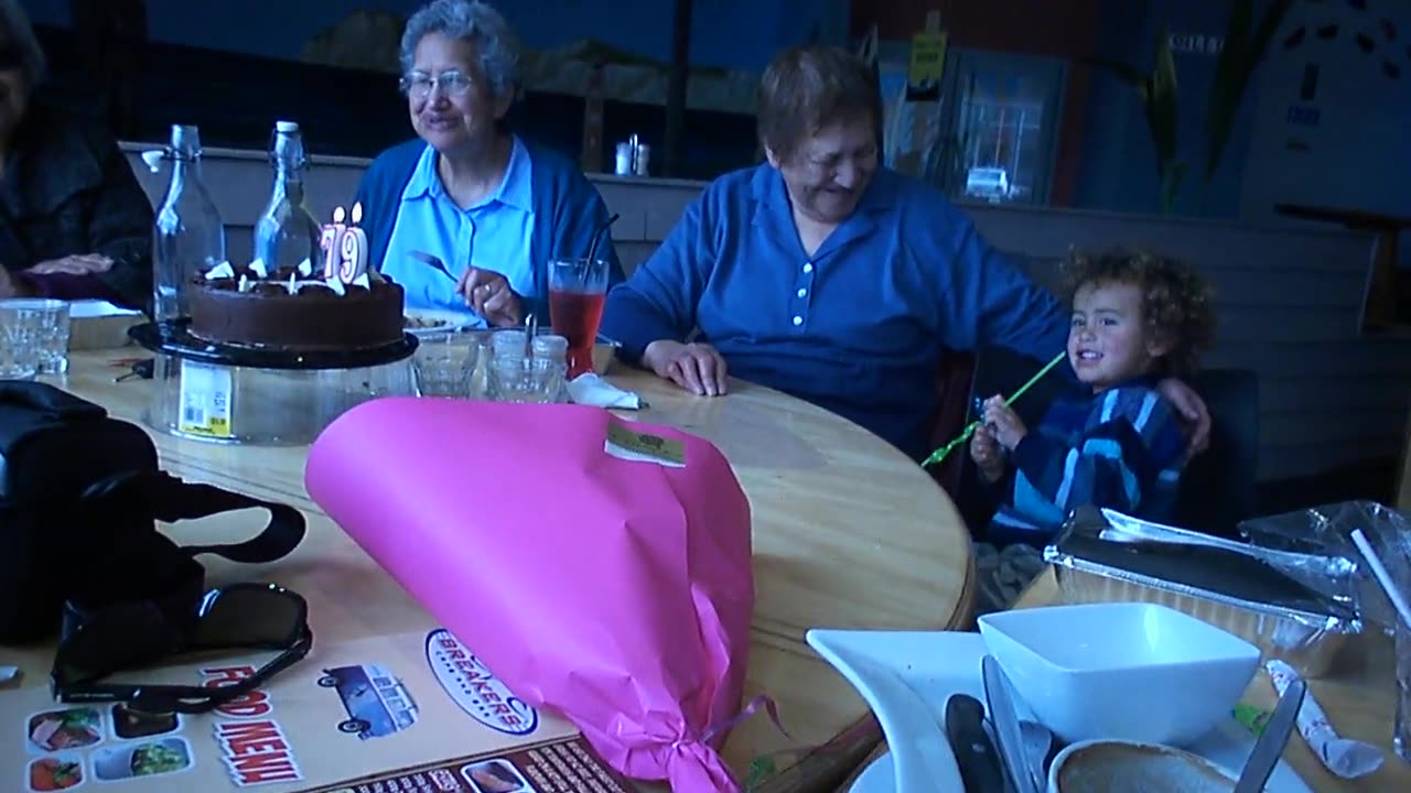 Mum's 79th Birthday with Taj
