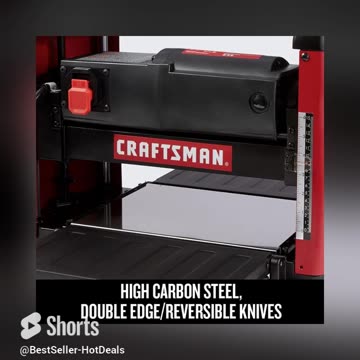 CRAFTSMAN Planer, 15 Amp, For Benchtops