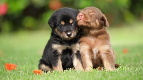 The Joyful Friendship of Puppies