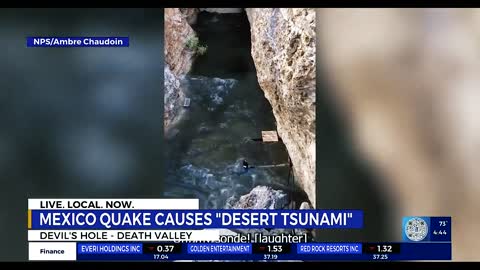 Strange Earthquake Activity