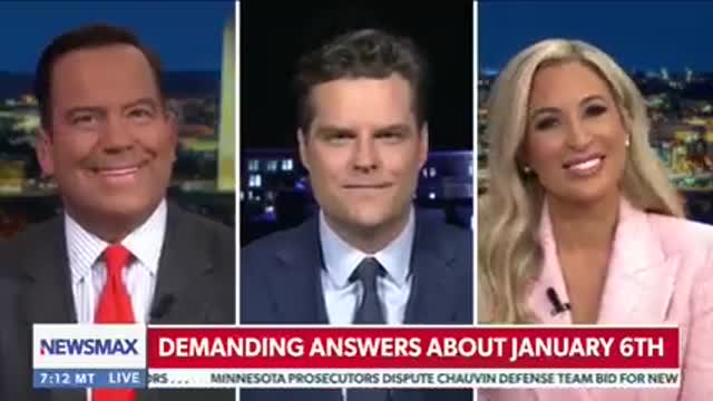 Gaetz Breaks Down How The FBI Escalated January 6th on Newsmax.