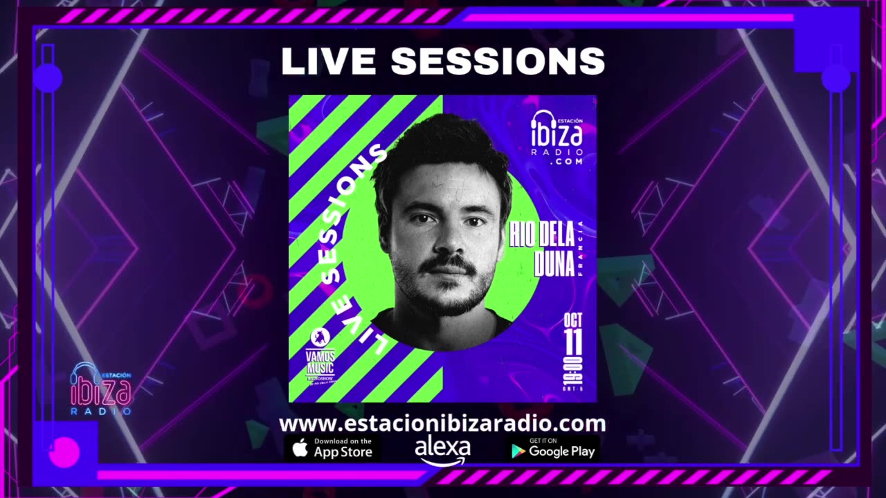 Estacion Ibiza Radio Live Sessions & Vamos Radio Show - Guest Mix By Rio Dela Duna Viernes 11oct