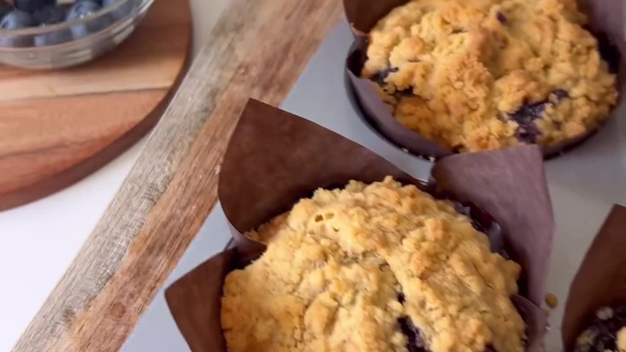 #Muffins a la myrtille recette 👌