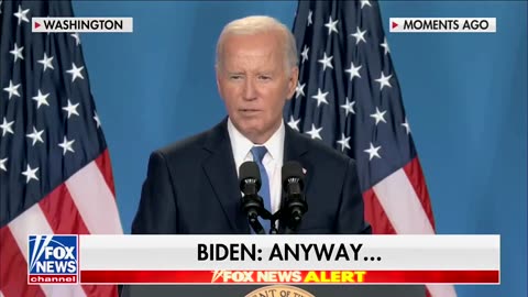 Biden: Anyway