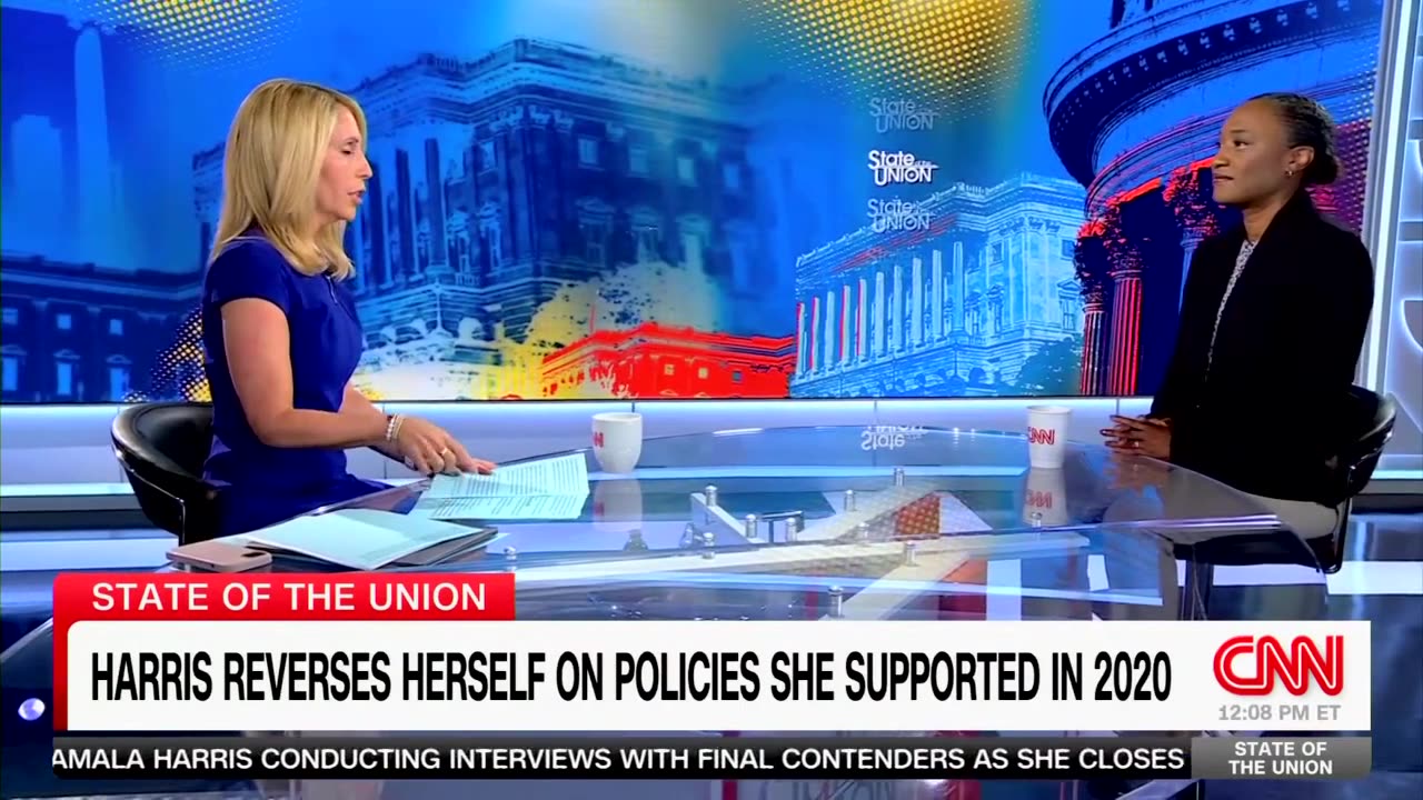 Dem Senator Says Harris' Policy Reversal Shows She's 'Human,' Claims 'No Concerns' of Flip-Flopping