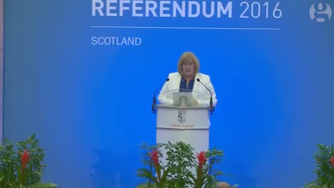 Falkirk vote to remain – video