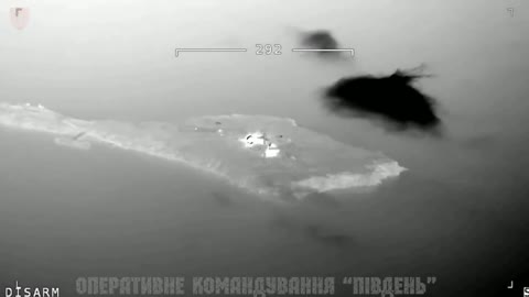 OK Pivden demonstrated new strikes by the Armed Forces against the Russians on Zmiiny