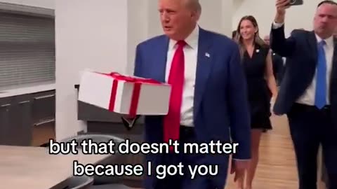 President Donald Trump surprises 8 year old