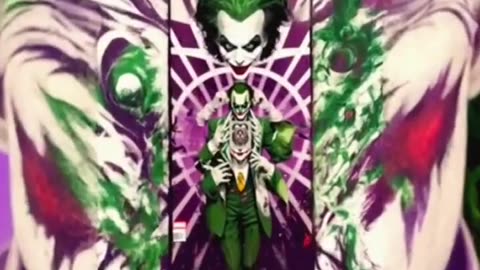 Joker in different universe created by Ai artwork 2023