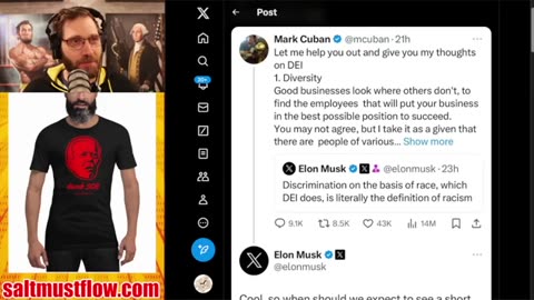 Elon Musks Destroys Race Baiter Mark Cuban Over Hiring By Race