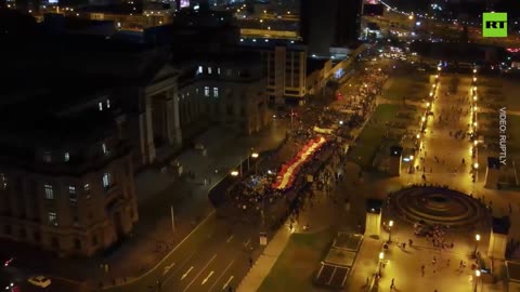 Protesters march against pardon of former Peruvian president Fujimori