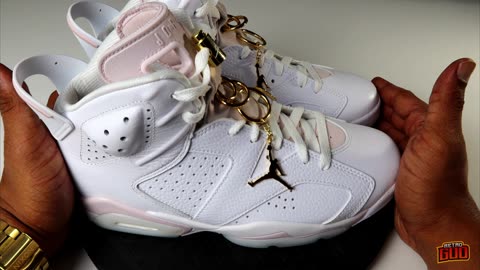 Pink Perfection: Women's Air Jordan 6 'Barely Pink' Unboxing & Review | Elegance in Every Step!