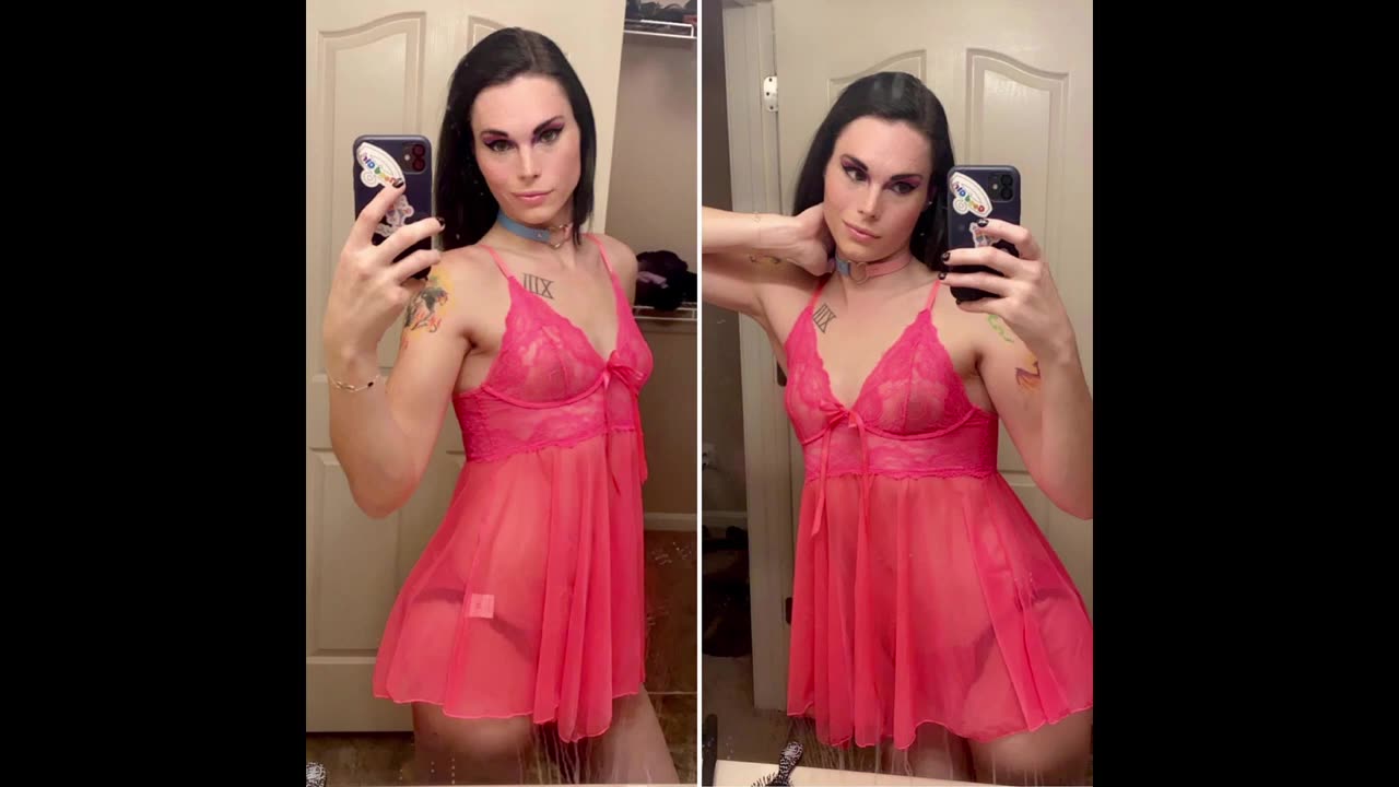 Trans Girl Enjoying Herself In Cute Little Dresses | Scarlett Anastasia (Zex)