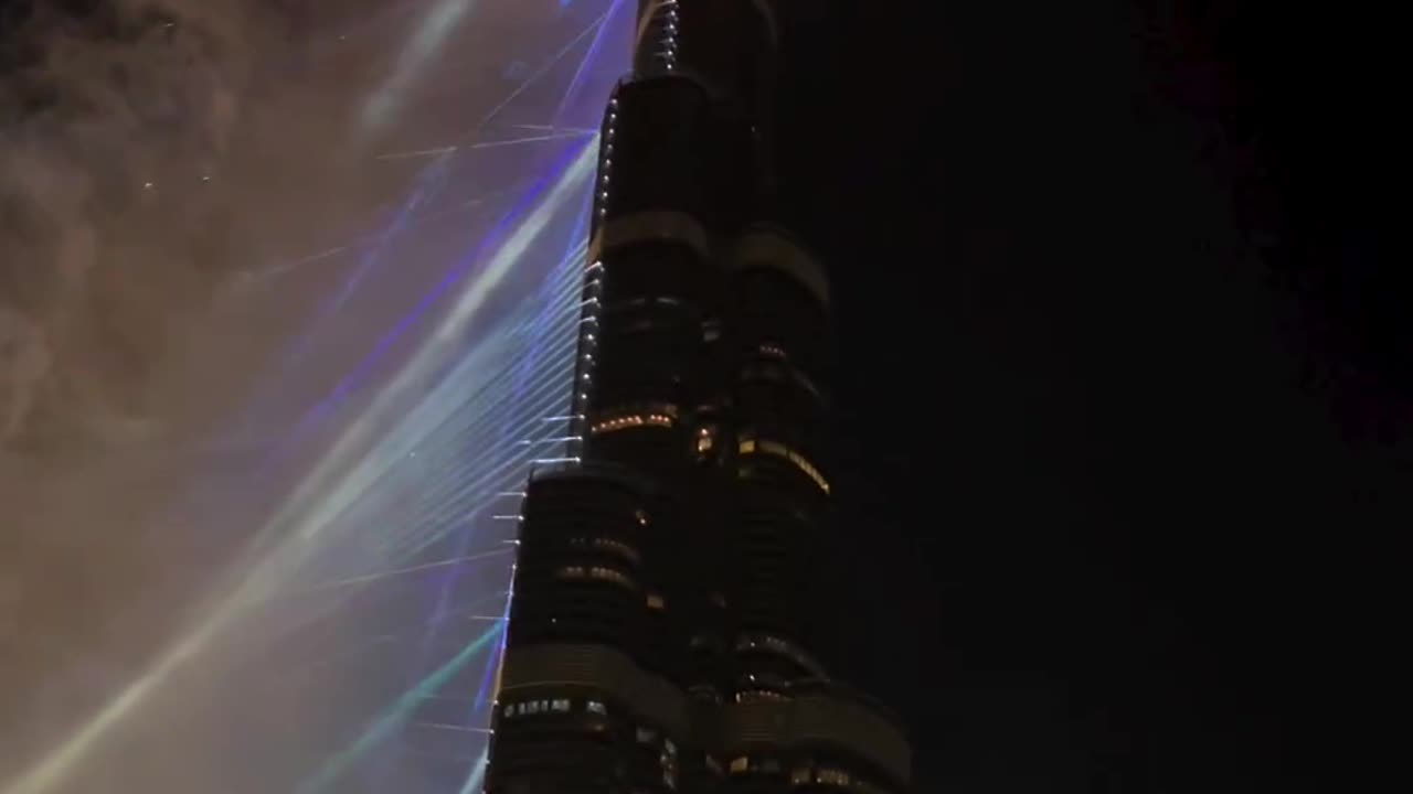 Union day celebration in burj khalifa 2024