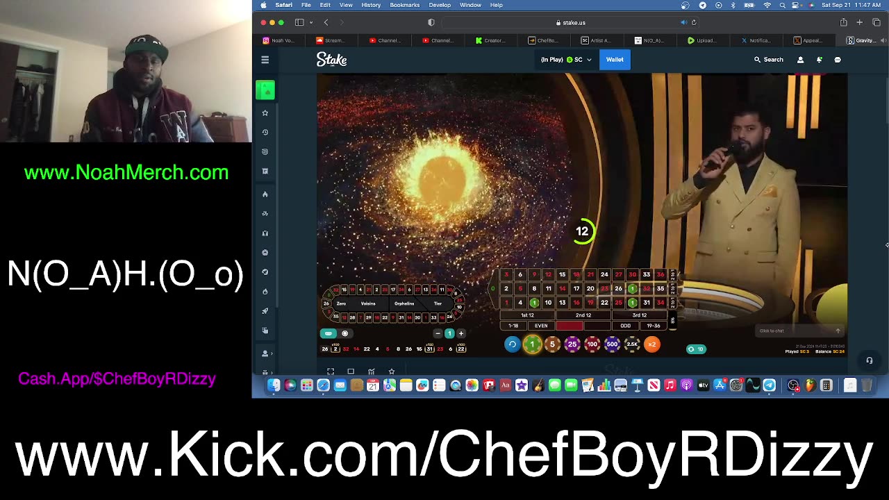 Chef Boy R Dizzy VLOG: @KickStreaming (O_o) #September #21 #2024 (O_o) www.Kick.com/ChefBoyRDizzy