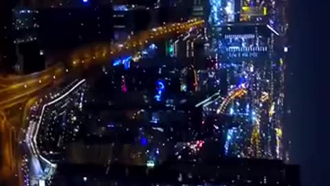 Dubai night Seen View