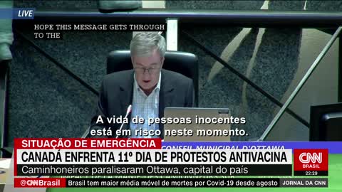 Canadá enfrenta 11º dia de protestos antivacina