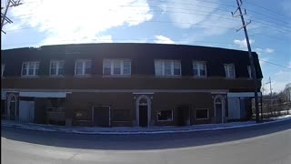 Abandoned apartment building in Gary Indiana